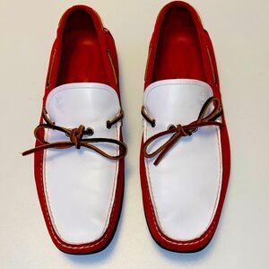 Salvatore Ferragomo Boat Shoes Moccasin Vibram Size: M: 10, W: 11 1/2